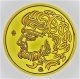 Greece 50 Euro Gold Coin - Cultural Heritage - Temple of Poseidon 2018 - © elpareuro