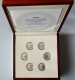 Greece Set with 6 x 6 Euro Silver Coins - Prominent Greek Economists 2018 - © elpareuro