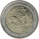 Lithuania 2 Euro Coin - UNESCO - Žuvintas Biosphere Reserve 2021 - © European Central Bank