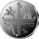 Lithuania 5 Euro Silver Coin - The Role of the Lithuanian Catholic Church in Unarmed Resistance 2023 - © Bank of Lithuania