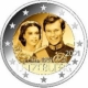 Luxembourg 2 Euro Coin - 40th Wedding Anniversary of Grand Duchess Maria Teresa With Grand Duke Henry 2021 - © European Union 1998–2022