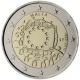 Malta 2 Euro Coin - 30th Anniversary of the EU Flag 2015 - © European Central Bank