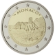 Monaco 2 Euro Coin - 800th Anniversary of the Construction of the first Fortress on the Rock 1215 - 2015 Proof - © European Central Bank