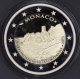 Monaco 2 Euro Coin - 800th Anniversary of the Construction of the first Fortress on the Rock 1215 - 2015 Proof - © eurocollection.co.uk
