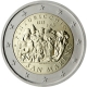 San Marino 2 Euro Coin - 500th Anniversary of the Death of Pinturicchio 2013 - © European Central Bank