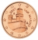 San Marino 5 Cent Coin 2007 - © Michail