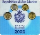 San Marino Euro Coinset Mini Coinset 2002 - © Zafira