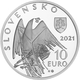 Slovakia 10 Euro Silver Coin - 100th Anniversary of the Birth of Alexander Dubček 2021 - © National Bank of Slovakia