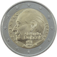 Slovakia 2 Euro Coin - 100th Anniversary of the Birth of Alexander Dubček 2021 - Coincard - © European Central Bank