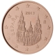 Spain 1 Cent Coin 2013 - © European Central Bank