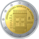 Spain 2 Euro Coin - UNESCO World Heritage Site - Mudejar architecture of Aragon 2020 - Proof - © European Central Bank