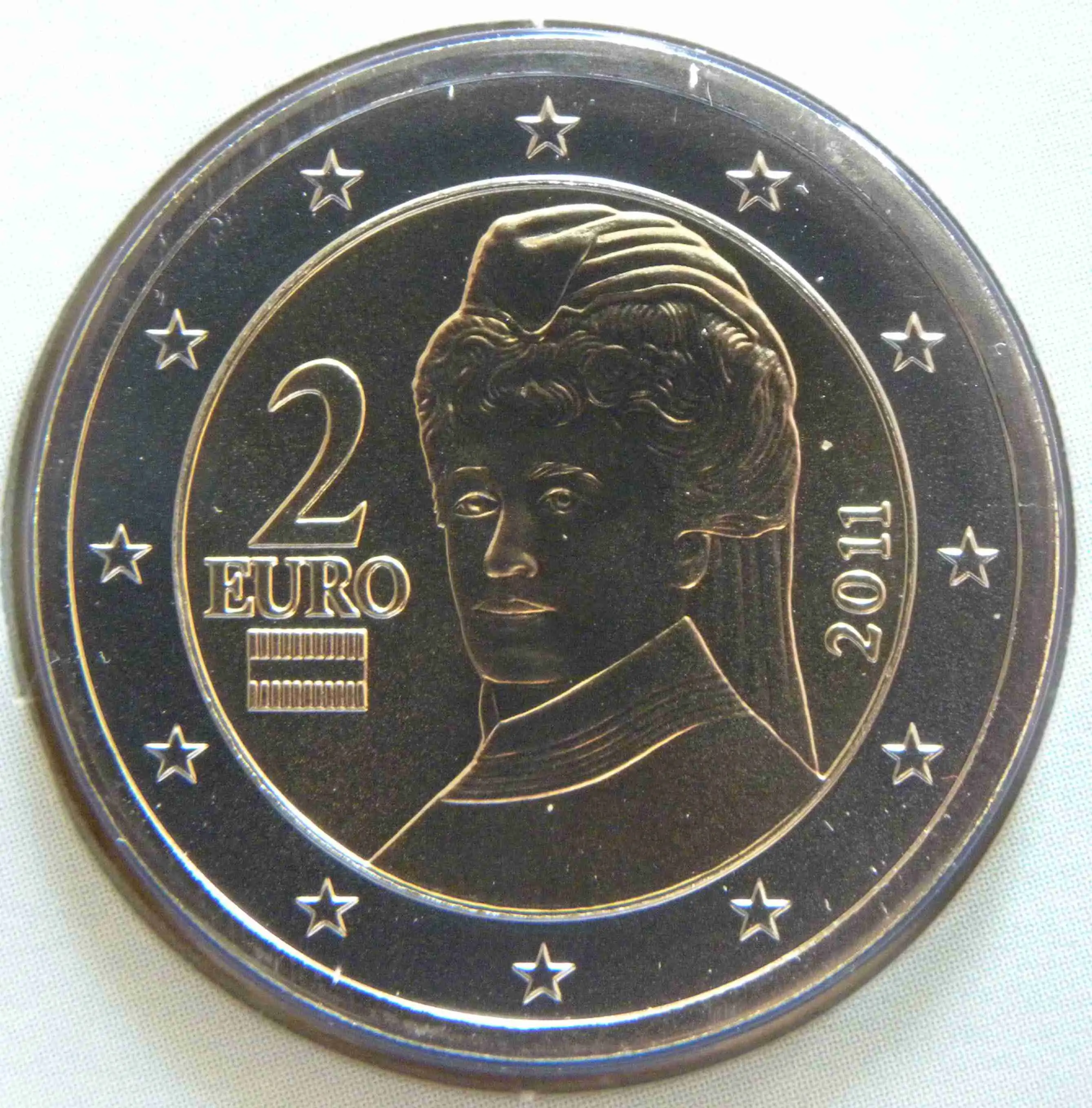 Austria 2 Euro Coin 2011 - euro-coins.tv - The Online ...