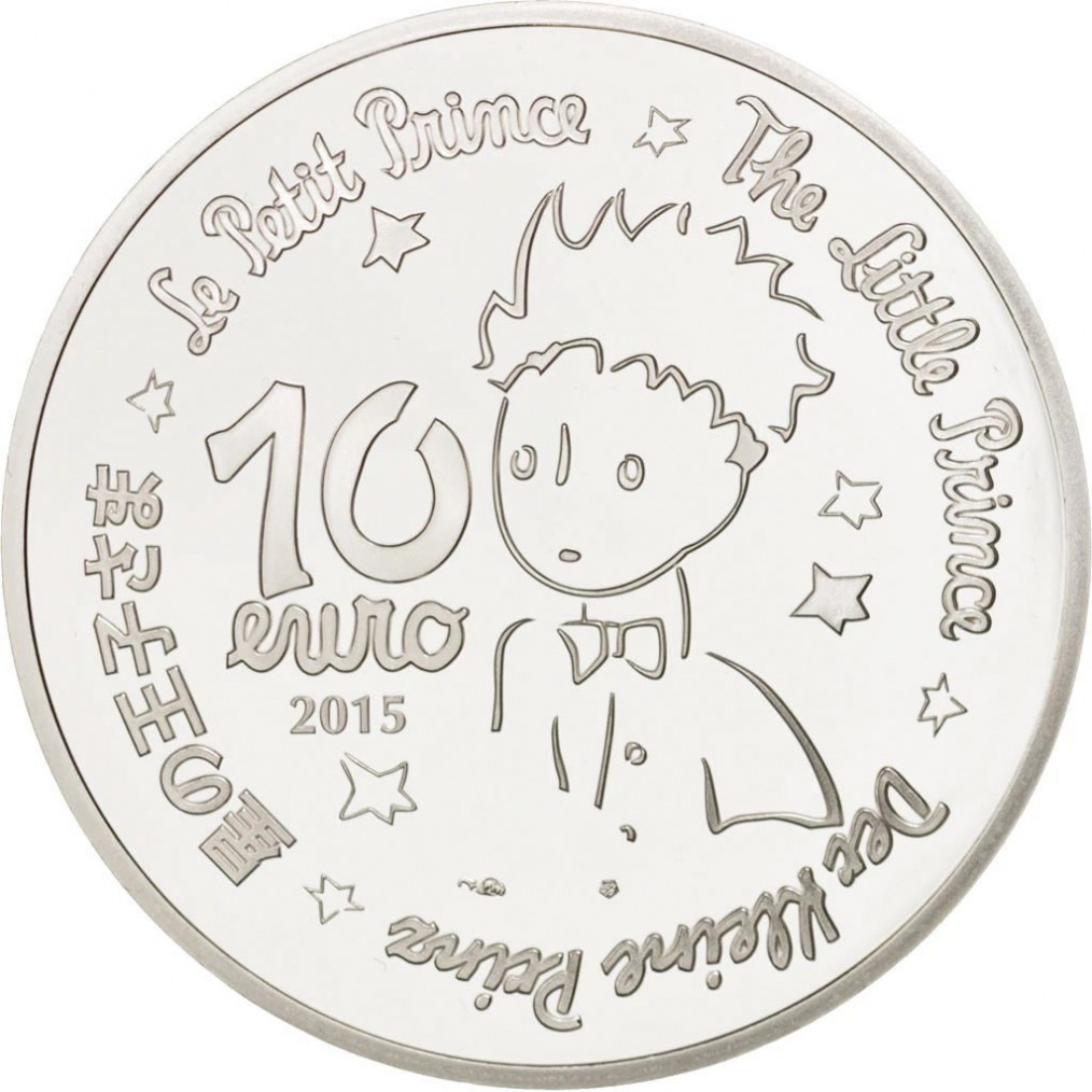 France 10 Euro Silver Coin Comic Strip Heroes The