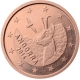 Andorra 1 Cent Coin 2014 - © European Central Bank