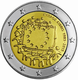 Cyprus 2 Euro Coin - 30th Anniversary of the Eu Flag 2015 - BU - © Central Bank of Cyprus