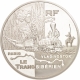 France 1 1/2 (1,50) Euro silver coin Round-the-world trips - Trans-Siberian Railway 2004 - © NumisCorner.com