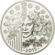 France 10 Euro Silver Coin - Europa Series - Europa Star Programme - 70 Years of Peace in Europe 2015 - © NumisCorner.com