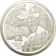 France 10 Euro Silver Coin - Gare du Nord, Saint-Pancras Station and the Channel Tunel - Shuttle and Eurostar 2013 - © NumisCorner.com