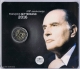 France 2 Euro Coin - 100th Anniversary of the Birth of François Mitterrand 2016 - Coincard - © Zafira