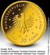 Germany 20 Euro Gold Coin - Native Birds - Motif 6 - Black Woodpecker - A (Berlin) 2021