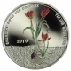 Greece 5 Euro Coin - Environment - Endemic Flora of Greece - Tulipa Goulimyi 2019 - © elpareuro