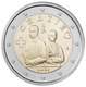 Italy 2 Euro Coin - Grazie - Thank You - Healthcare Professions 2021 - Coincard - © European Central Bank