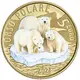 Italy 5 Euro Coin - Sustainable World - Endangered Animals - Polar Bear 2021 - © IPZS