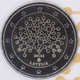 Latvia 2 Euro Coin - Financial Literacy - 100 Years Bank of Latvia 2022 - Coincard - © eurocollection.co.uk