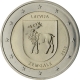 Latvia 2 Euro Coin - Regions Series - Semigallia - Zemgale 2018 - © European Central Bank