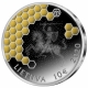 Lithuania 10 Euro Silver Coin - Lithuanian Nature - Tree Beekeeping 2020 - © Bank of Lithuania