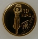 Luxembourg 10 Euro gold coin Golden Lady 2013 - © Veber