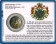 Luxembourg 2 Euro Coin - Coat of Arms of The Grand Duke Henri 2010 - Coincard - © Zafira