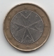 Malta 1 Euro Coin 2008 - © Krassanova