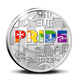 Malta 10 Euro Silver Coin - Europride 2023 - © Central Bank of Malta