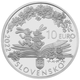 Slovakia 10 Euro Silver Coin - 150th Anniversary of the Birth of Ludmila Podjavorinska 2022 - © National Bank of Slovakia