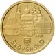 Slovakia 100 Euro gold coin UNESCO World Heritage - Wooden Churches of the Slovak Part of the Carpathian Mountain Area 2010 - © National Bank of Slovakia