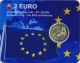 Slovakia 2 Euro Coin - 30th Anniversary of the EU Flag 2015 - Coincard - © Zafira