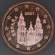 Spain 5 Cent Coin 2021 - © eurocollection.co.uk