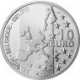 Belgium 10 Euro silver coin 100. birthday of Georges Simenon 2003 - © macgerman