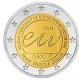 Belgium 2 Euro Coin - EU Presidency 2010 - © Michail
