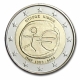 Cyprus 2 Euro Coin - 10 Years Euro - WWU - EMU 2009 - © bund-spezial