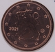 Finland 1 Cent Coin 2021 - © eurocollection.co.uk
