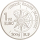 France 1 1/2 (1,50) Euro silver coin Round-the-world trips - Trans-Siberian Railway 2004 - © NumisCorner.com