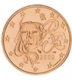 France 1 Cent Coin 2002 - © Michail