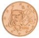 France 1 Cent Coin 2006 - © Michail