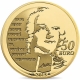 France 50 Euro Gold Coin - Legendary Characters from French Literature - Manon Lescaut 2015 - © NumisCorner.com