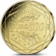 France 500 Euro Gold Coin - Values of the Republic - Asterix II 2015 - © NumisCorner.com