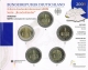 Germany 2 Euro Coins Set 2009 - Saarland - Ludwigskirche Saarbrücken - Brilliant Uncirculated - © Zafira