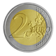 Greece 2 Euro Coin - 200 Years of the First Greek Constitution 2022 Proof - © Bank of Greece