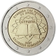 Greece 2 Euro Coin - Treaty of Rome 2007 - © European Central Bank